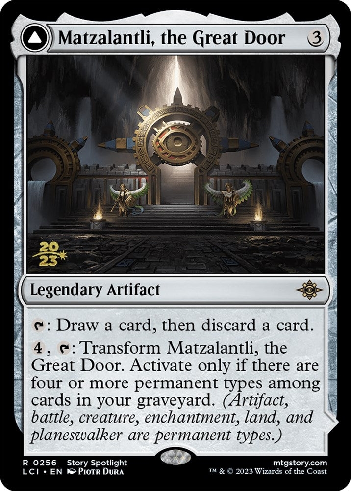 Matzalantli, the Great Door // The Core [The Lost Caverns of Ixalan Prerelease Cards] | Exor Games Bridgewater