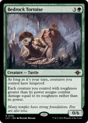 Bedrock Tortoise (Promo Pack) [The Lost Caverns of Ixalan Promos] | Exor Games Bridgewater