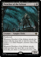 Preacher of the Schism (Promo Pack) [The Lost Caverns of Ixalan Promos] | Exor Games Bridgewater