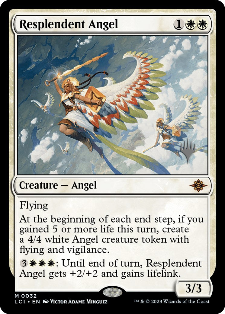 Resplendent Angel (Promo Pack) [The Lost Caverns of Ixalan Promos] | Exor Games Bridgewater