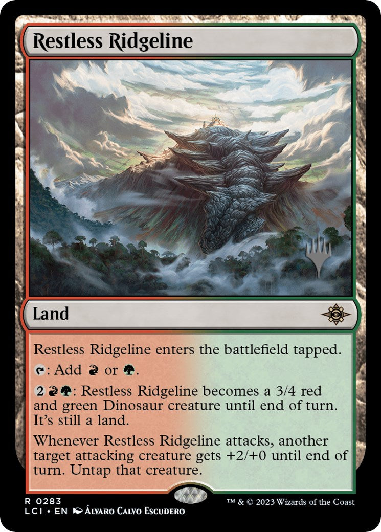 Restless Ridgeline (Promo Pack) [The Lost Caverns of Ixalan Promos] | Exor Games Bridgewater