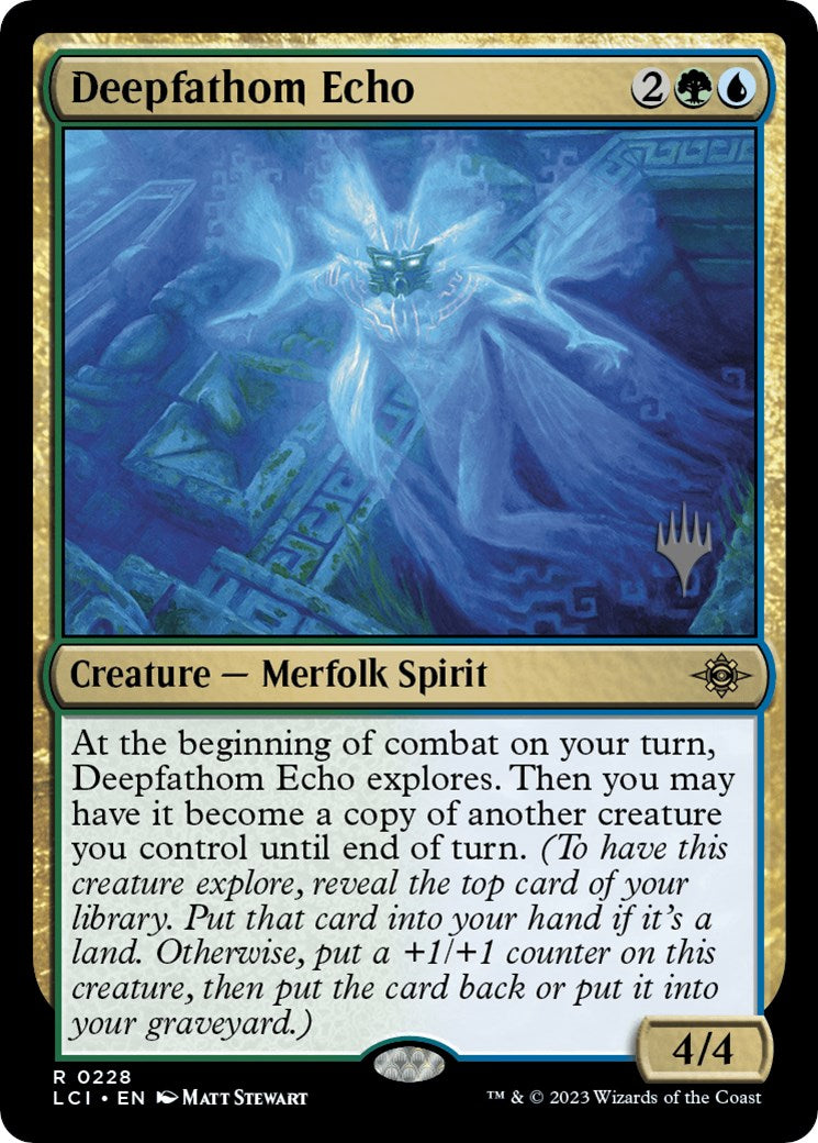 Deepfathom Echo (Promo Pack) [The Lost Caverns of Ixalan Promos] | Exor Games Bridgewater