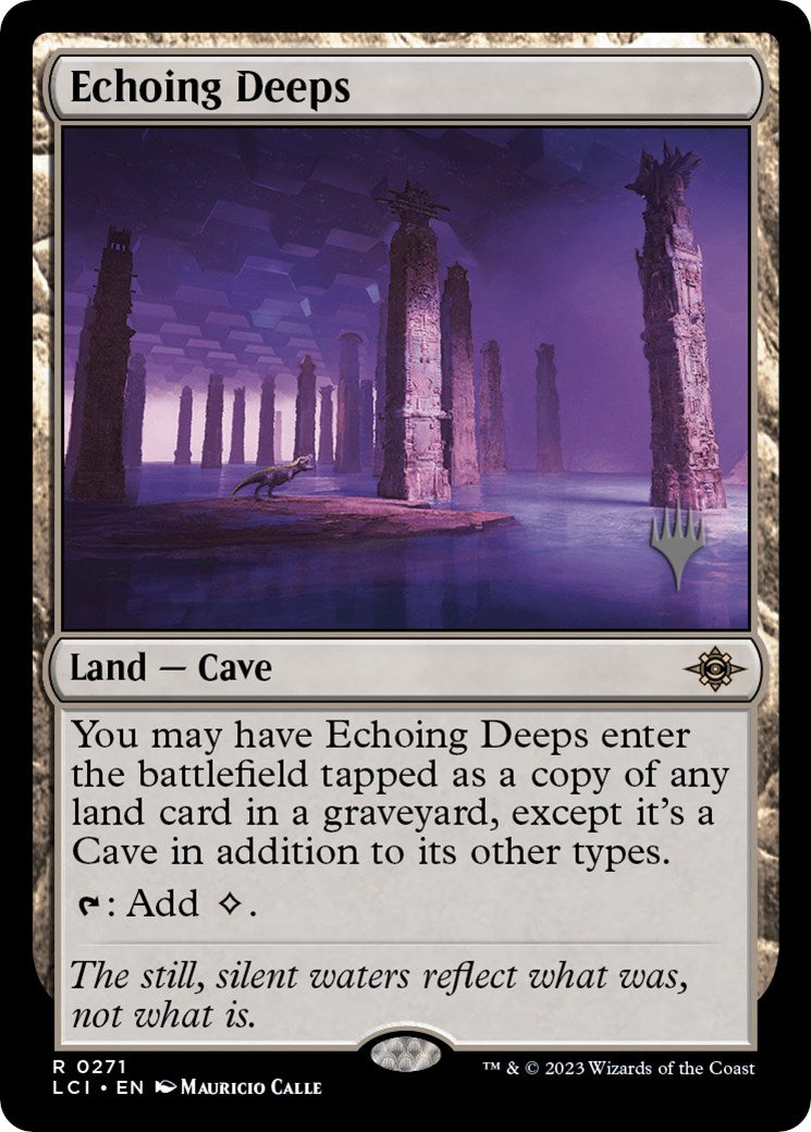 Echoing Deeps (Promo Pack) [The Lost Caverns of Ixalan Promos] | Exor Games Bridgewater