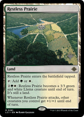 Restless Prairie (Promo Pack) [The Lost Caverns of Ixalan Promos] | Exor Games Bridgewater