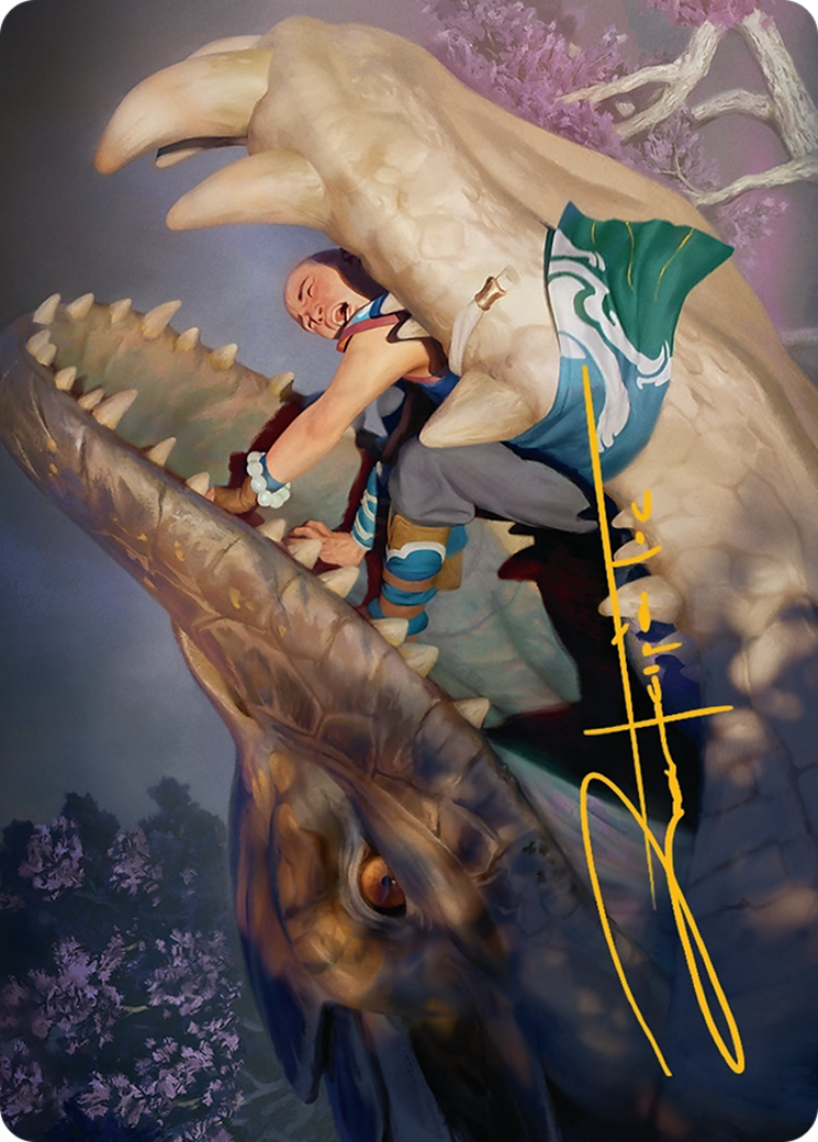 Jaws of Defeat Art Card (53/54) [Tarkir: Dragonstorm Art Series] | Exor Games Bridgewater