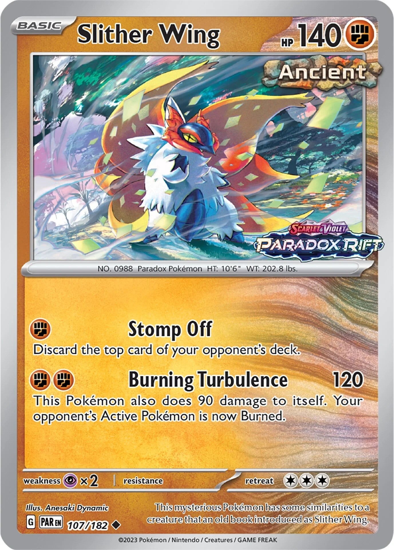 Slither Wing (107/182) (Store Exclusive Promo) [Miscellaneous Cards] | Exor Games Bridgewater