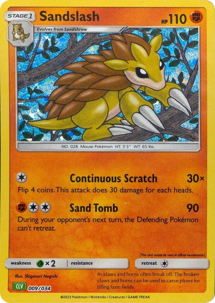 Sandslash [Trading Card Game Classic] | Exor Games Bridgewater