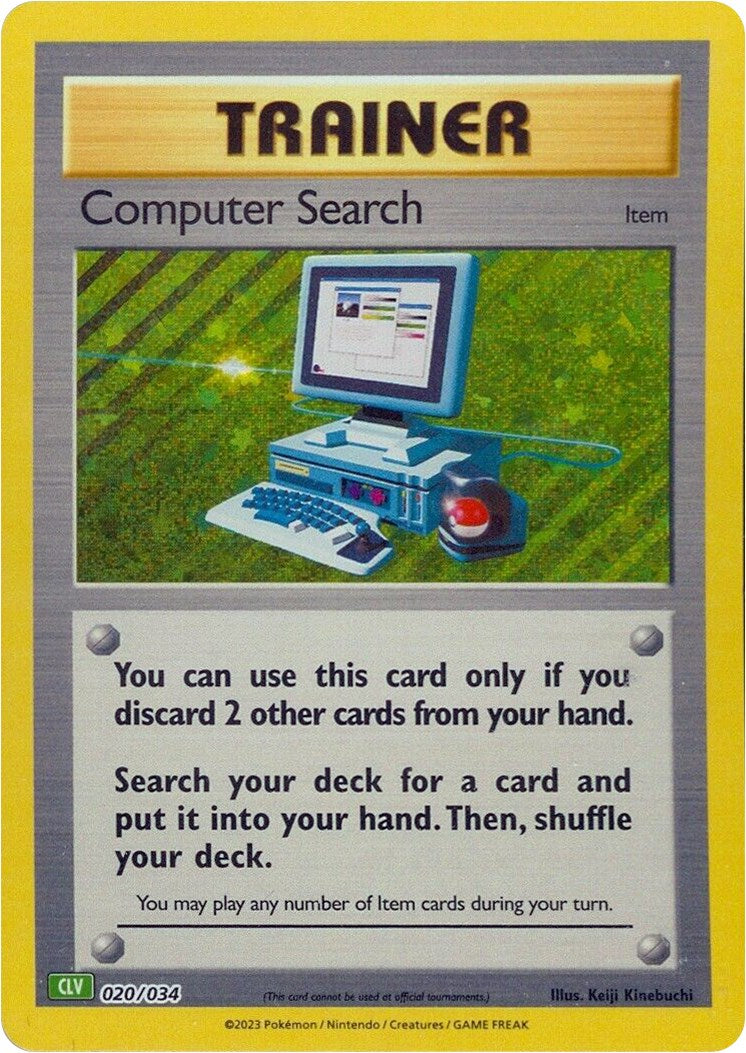 Computer Search (CLV) [Trading Card Game Classic] | Exor Games Bridgewater