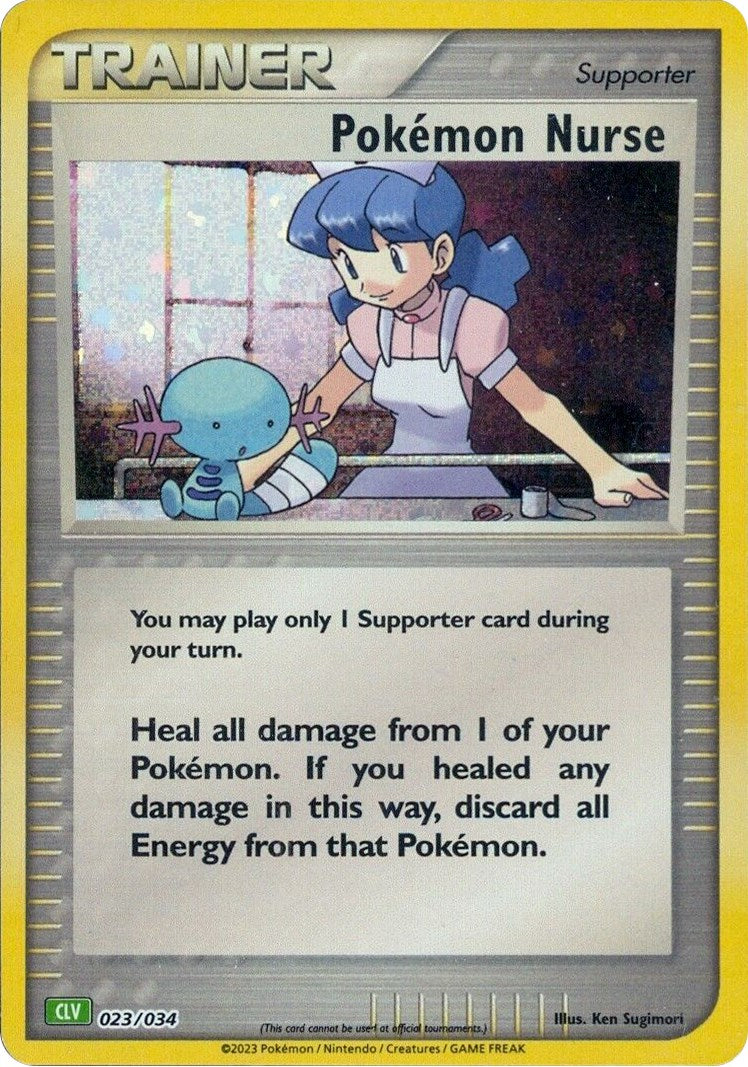 Pokemon Nurse (023/034) [Trading Card Game Classic] | Exor Games Bridgewater