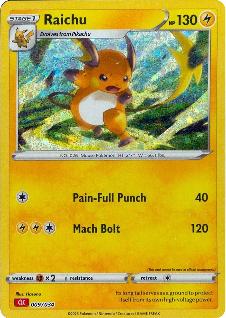 Raichu [Trading Card Game Classic] | Exor Games Bridgewater