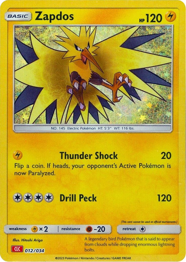 Zapdos [Trading Card Game Classic] | Exor Games Bridgewater