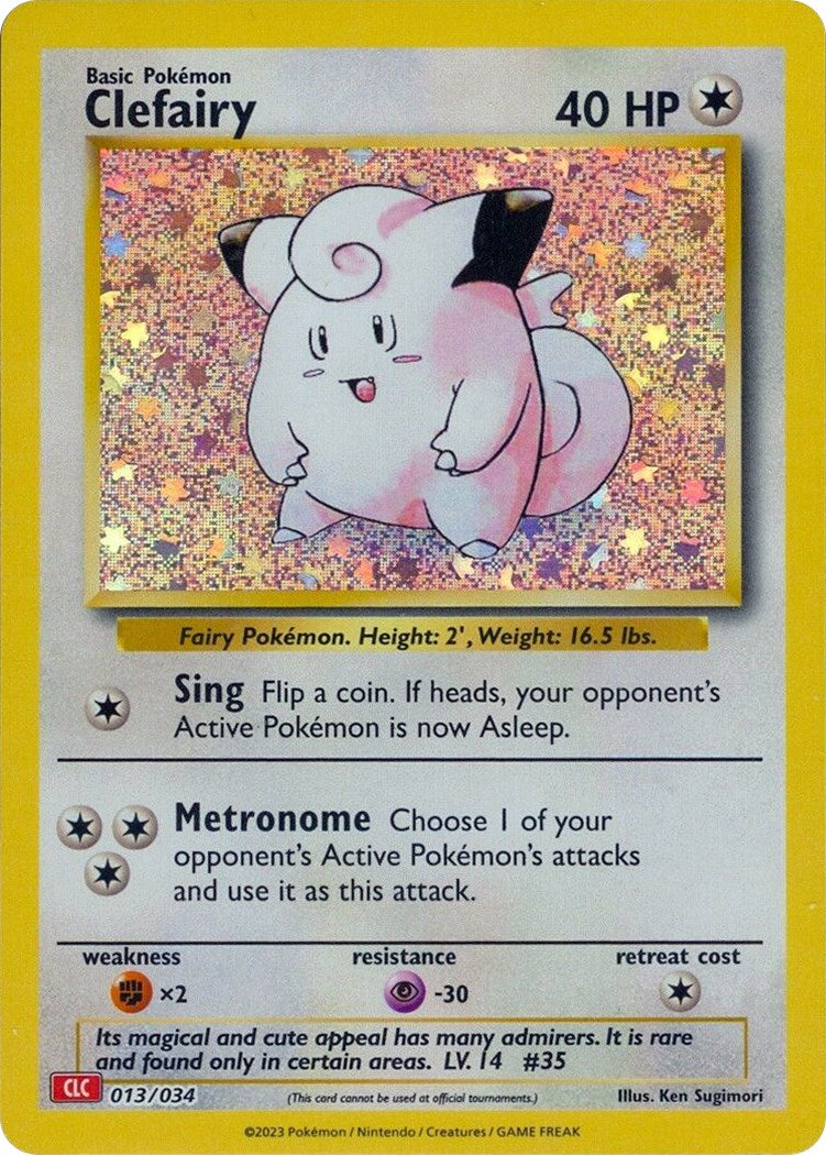 Clefairy [Trading Card Game Classic] | Exor Games Bridgewater