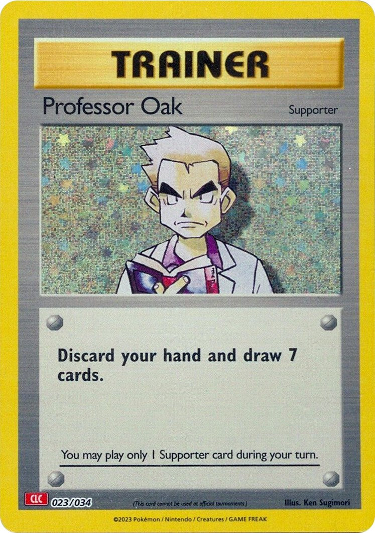 Professor Oak (CLC) [Trading Card Game Classic] | Exor Games Bridgewater