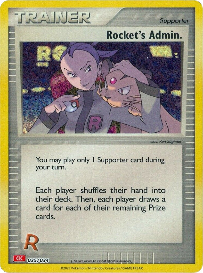 Rocket's Admin. (CLC) [Trading Card Game Classic] | Exor Games Bridgewater