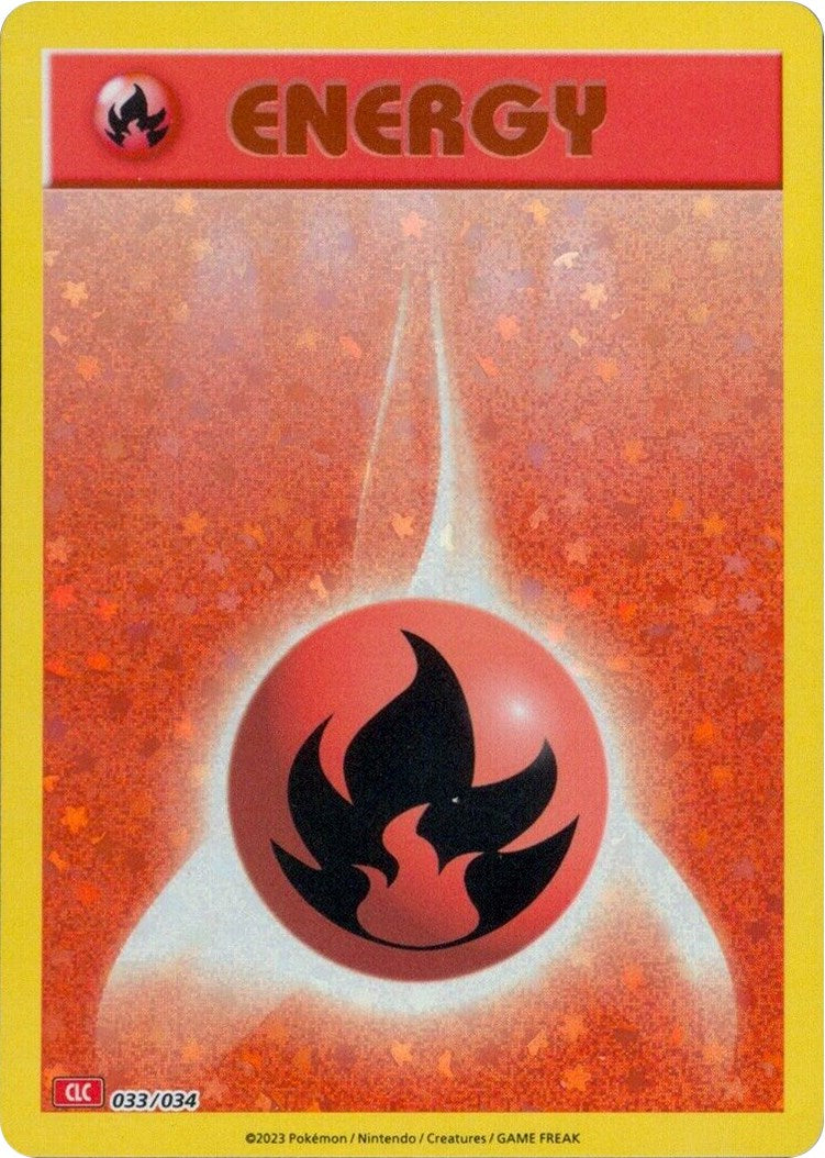 Basic Fire Energy [Trading Card Game Classic] | Exor Games Bridgewater