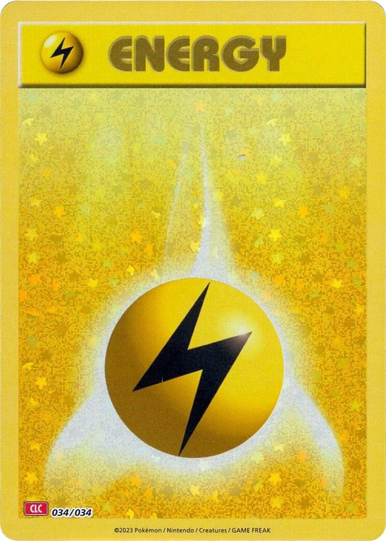 Basic Lightning Energy [Trading Card Game Classic] | Exor Games Bridgewater