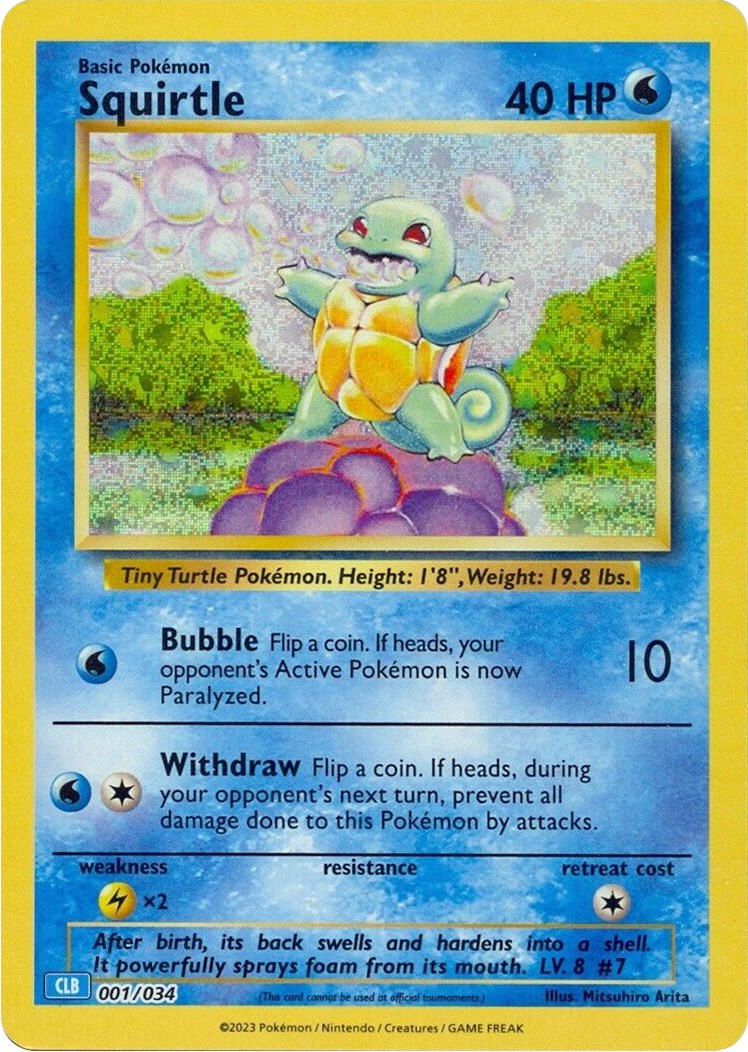 Squirtle [Trading Card Game Classic] | Exor Games Bridgewater