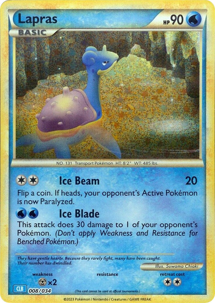 Lapras [Trading Card Game Classic] | Exor Games Bridgewater