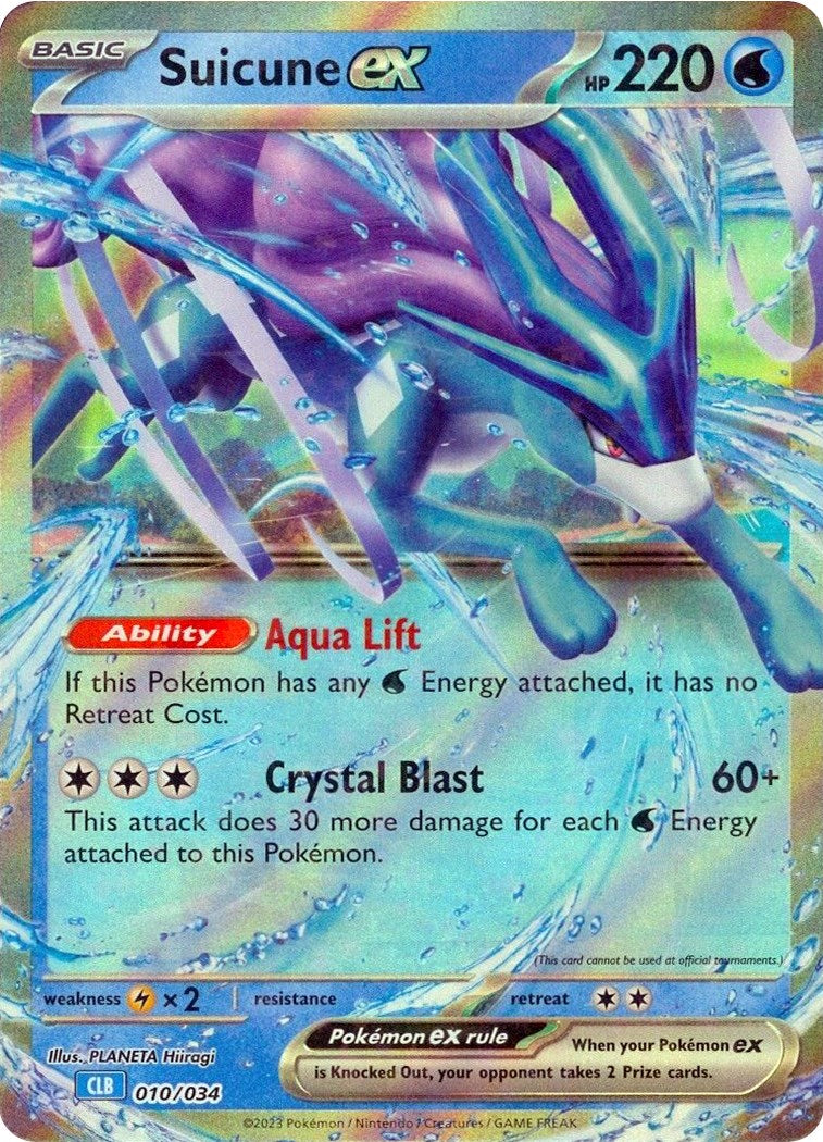 Suicune ex [Trading Card Game Classic] | Exor Games Bridgewater