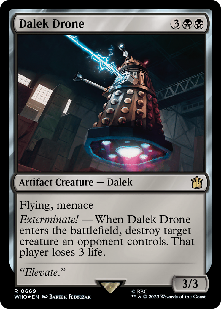 Dalek Drone (Surge Foil) [Doctor Who] | Exor Games Bridgewater