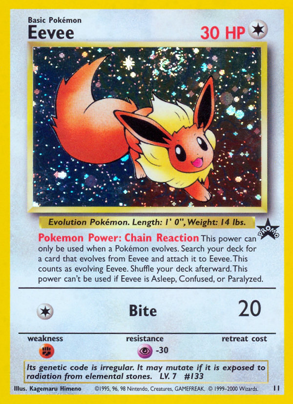 Eevee (11) [Wizards of the Coast: Black Star Promos] | Exor Games Bridgewater