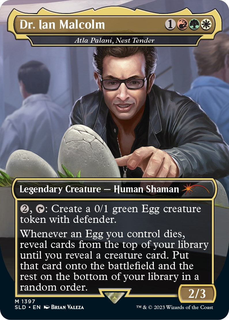 Dr. Ian Malcolm - Atla Palani, Nest Tender [Secret Lair Drop Series] | Exor Games Bridgewater