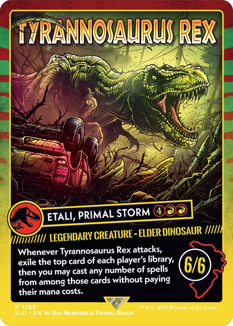 Tyrannosaurus Rex - Etali, Primal Storm [Secret Lair Drop Series] | Exor Games Bridgewater