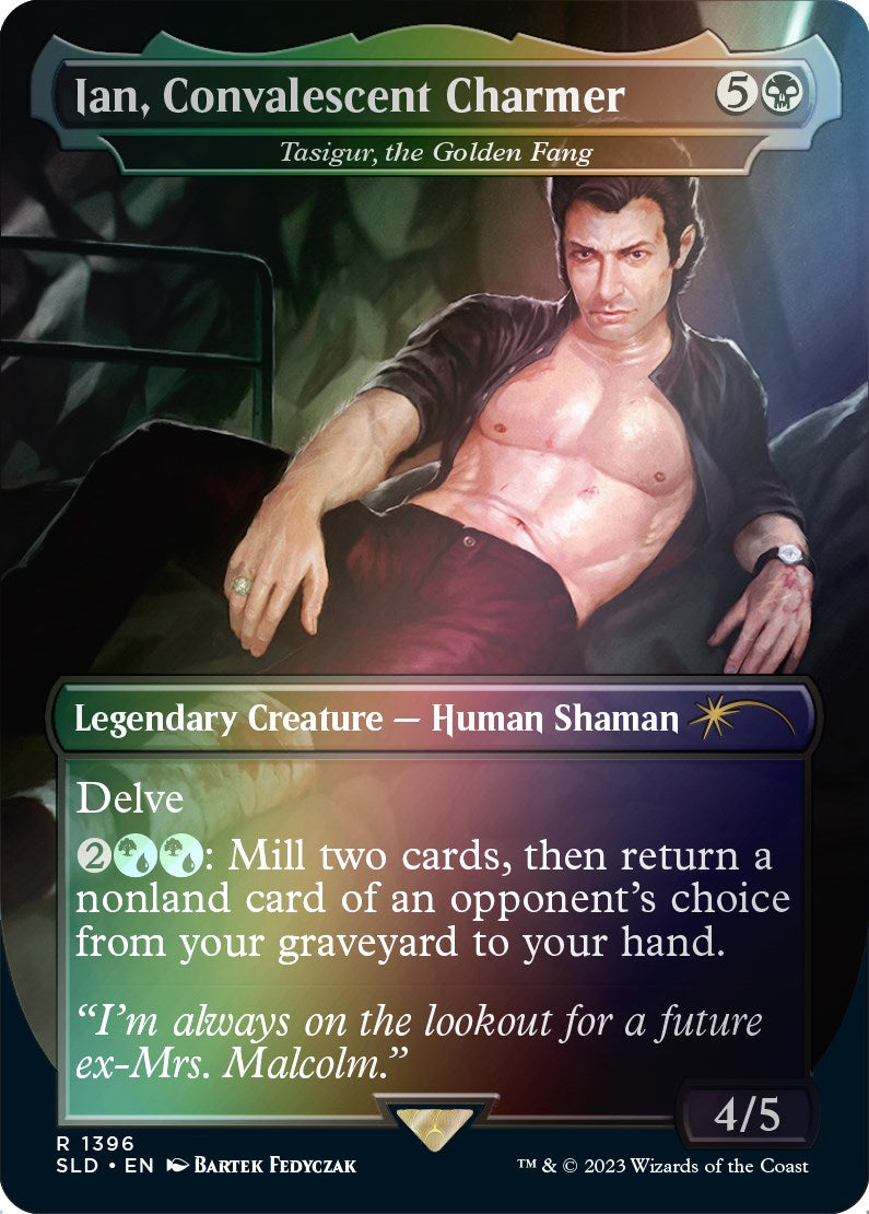 Ian, Convalescent Charmer - Tasigur, the Golden Fang (Rainbow Foil) [Secret Lair Drop Series] | Exor Games Bridgewater