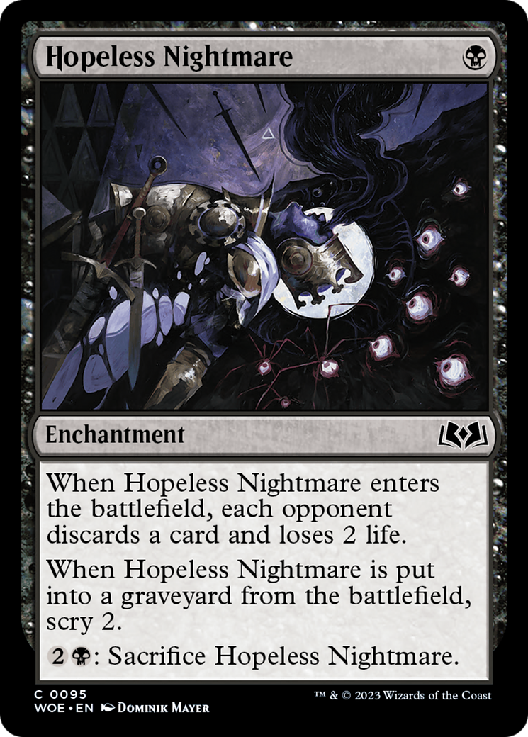 Hopeless Nightmare [Wilds of Eldraine] | Exor Games Bridgewater