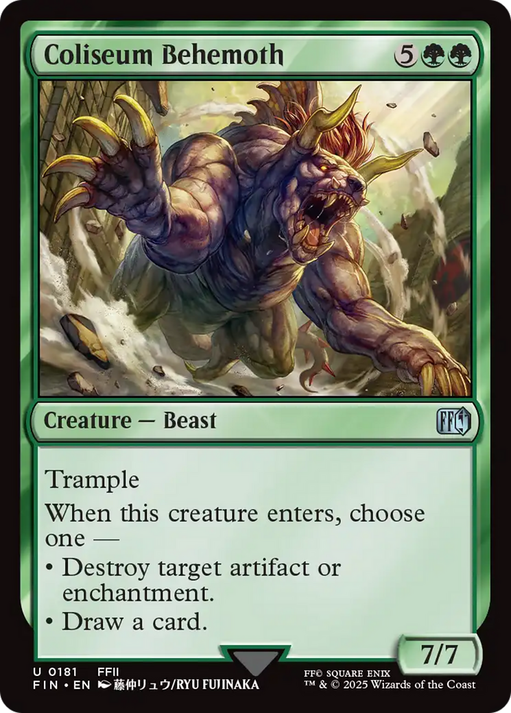 Coliseum Behemoth [FINAL FANTASY] | Exor Games Bridgewater