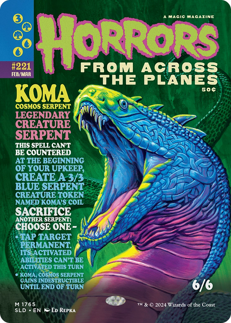 Koma, Cosmos Serpent [Secret Lair Drop Series] | Exor Games Bridgewater