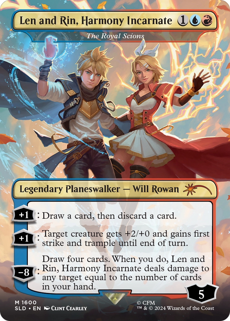 Len and Rin, Harmony Incarnate - The Royal Scions [Secret Lair Drop Series] | Exor Games Bridgewater