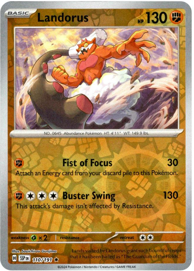 Landorus (110/191) [Scarlet & Violet: Surging Sparks] | Exor Games Bridgewater