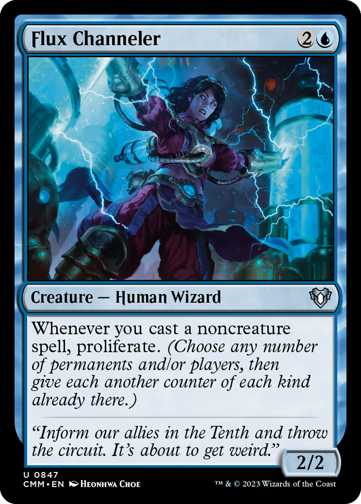 Flux Channeler [Commander Masters] | Exor Games Bridgewater
