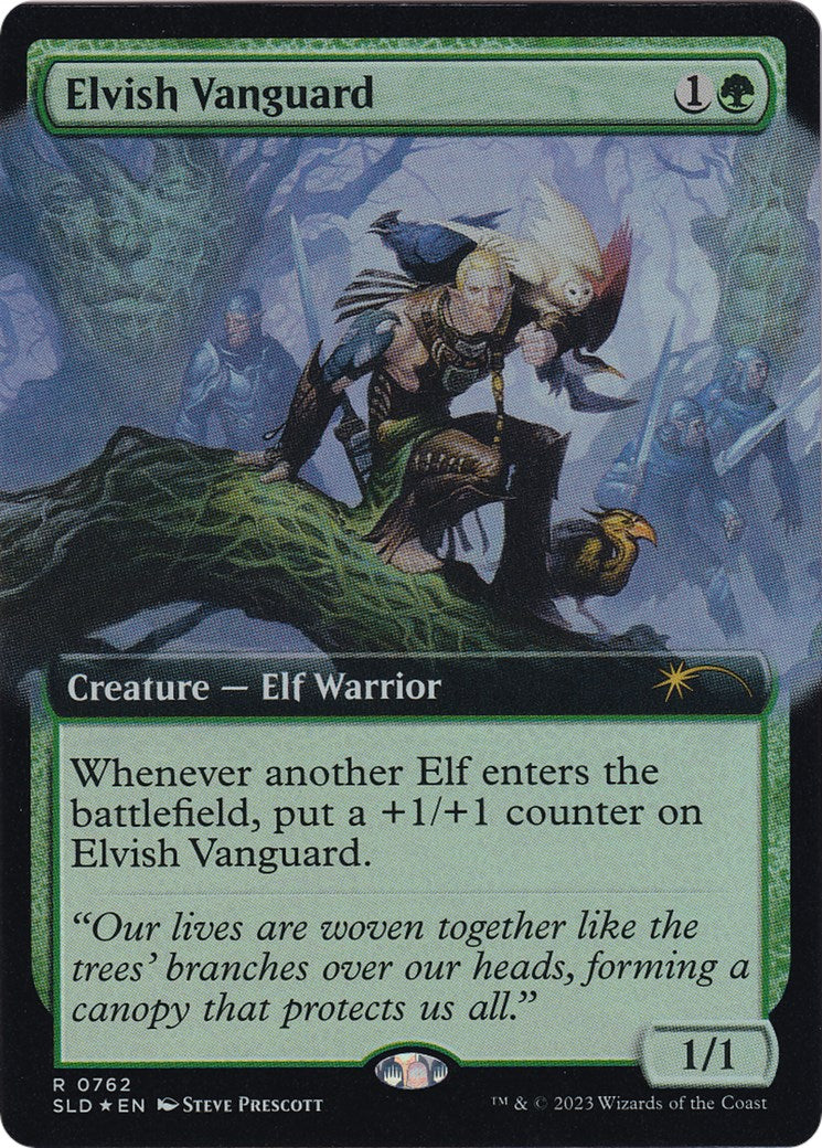 Elvish Vanguard (Extended Art) [Secret Lair Drop Series] | Exor Games Bridgewater