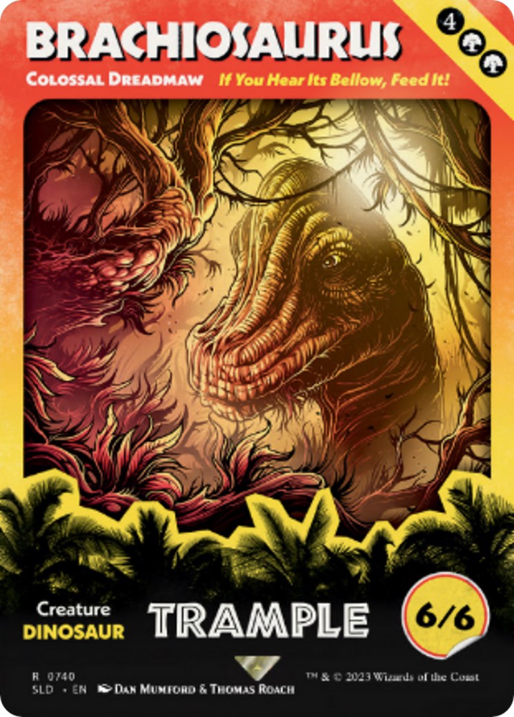 Brachiosaurus - Colossal Dreadmaw [Secret Lair Drop Series] | Exor Games Bridgewater