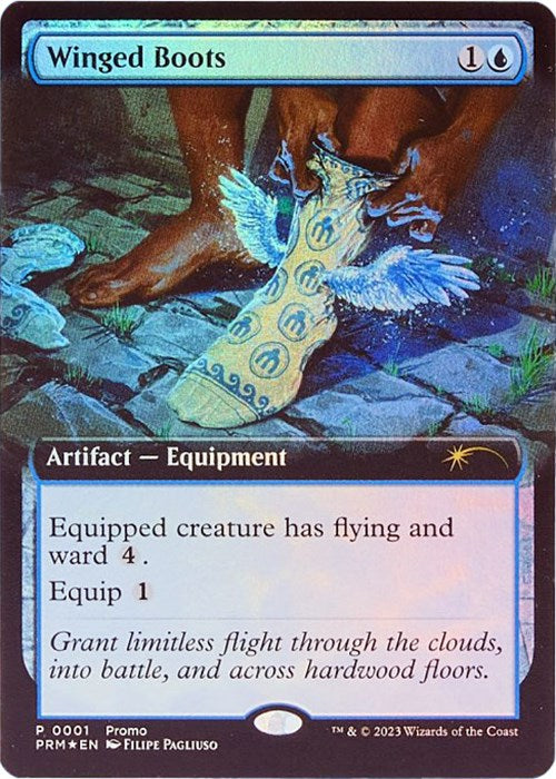 Winged Boots [Media Promos] | Exor Games Bridgewater