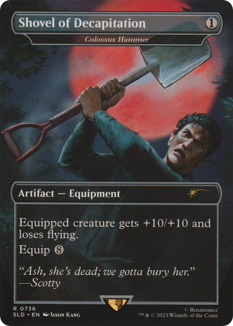 Shovel of Decapitation - Colossus Hammer [Secret Lair Drop Series] | Exor Games Bridgewater