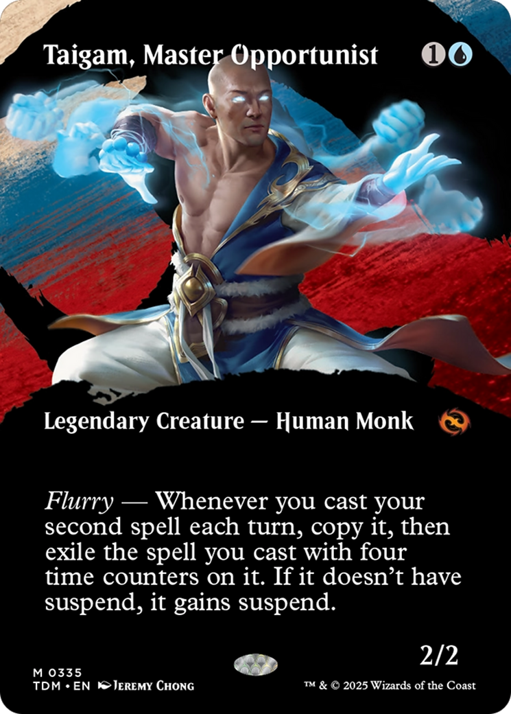 Taigam, Master Opportunist (Borderless) [Tarkir: Dragonstorm] | Exor Games Bridgewater