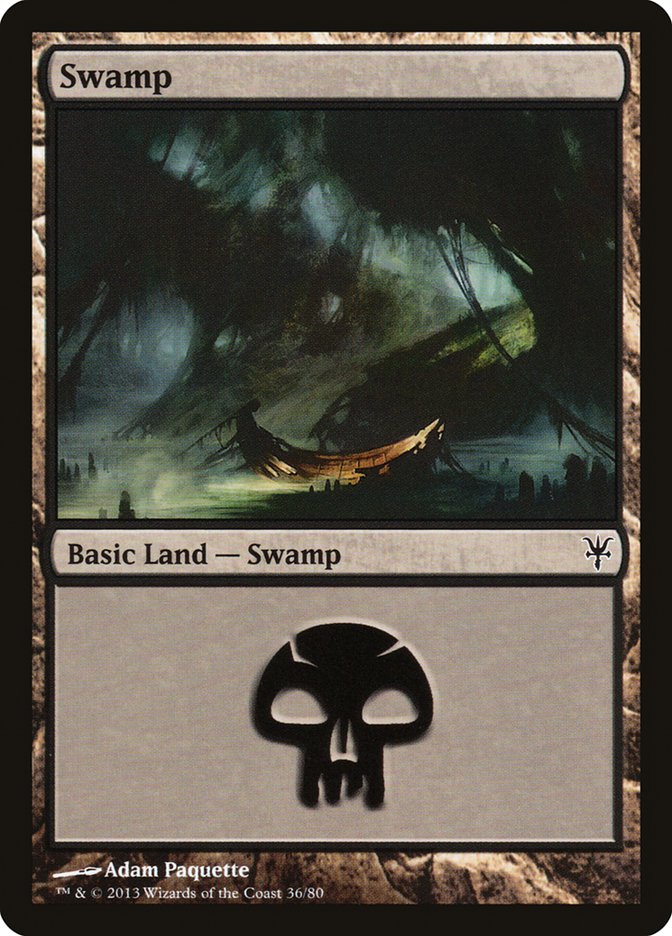 Swamp (36) [Duel Decks: Sorin vs. Tibalt] | Exor Games Bridgewater