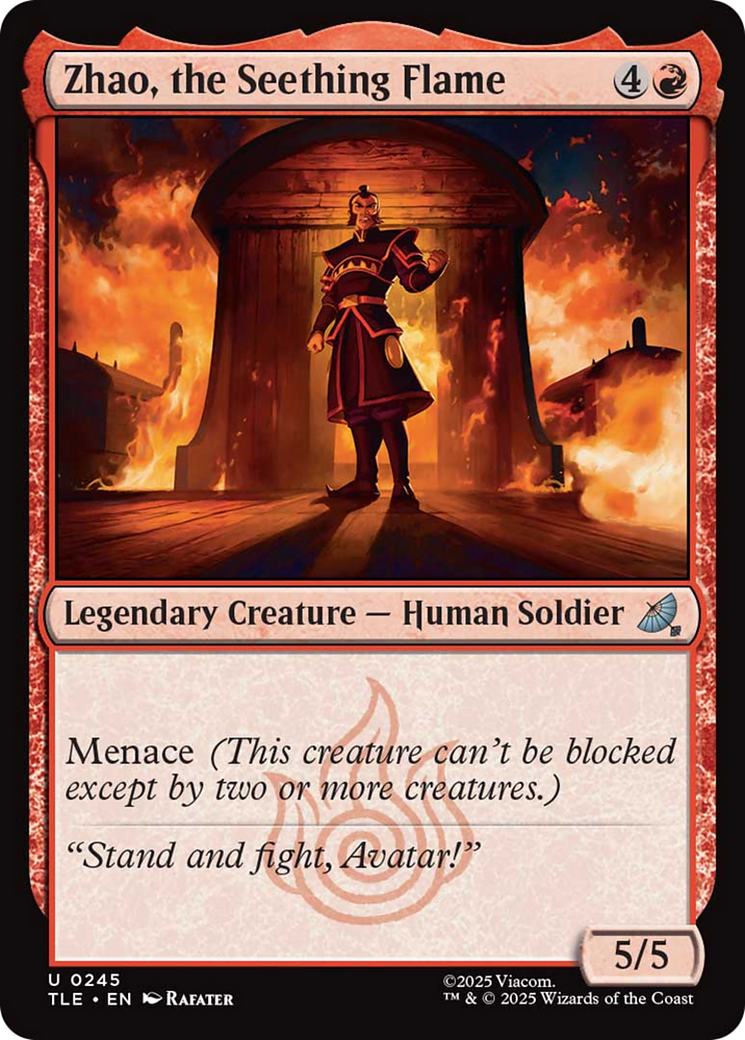 Zhao, the Seething Flame [Avatar: The Last Airbender: Eternal-Legal] | Exor Games Bridgewater