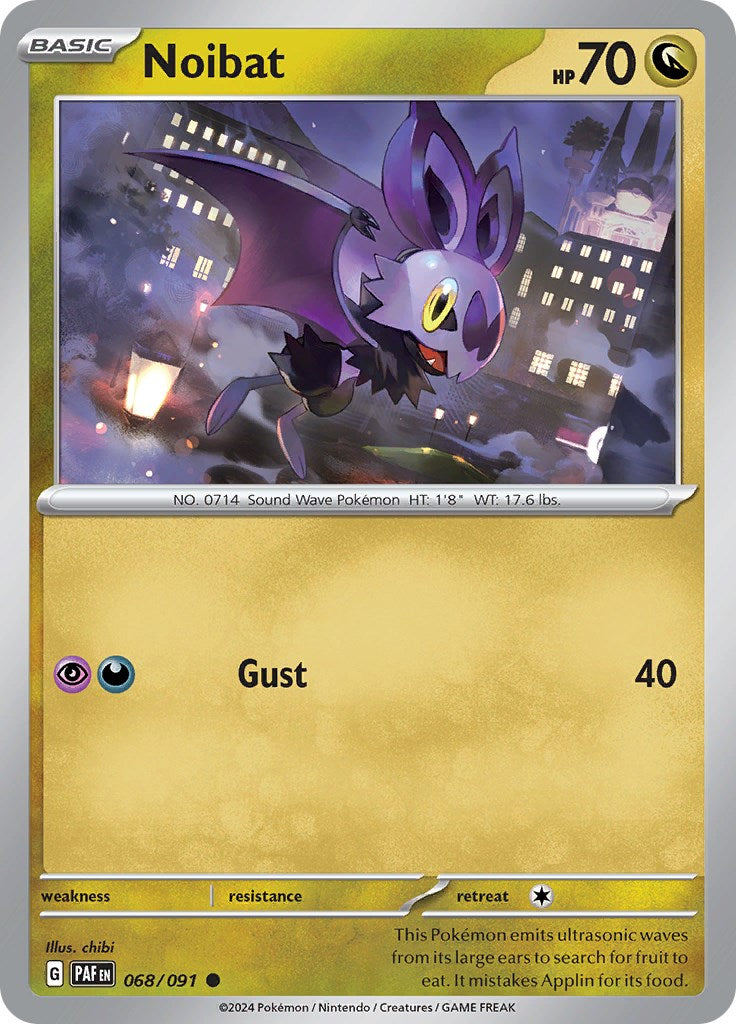 Noibat (068/091) [Scarlet & Violet: Paldean Fates] | Exor Games Bridgewater