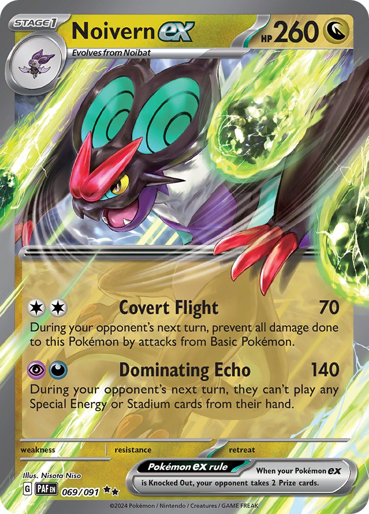 Noivern ex (069/091) [Scarlet & Violet: Paldean Fates] | Exor Games Bridgewater