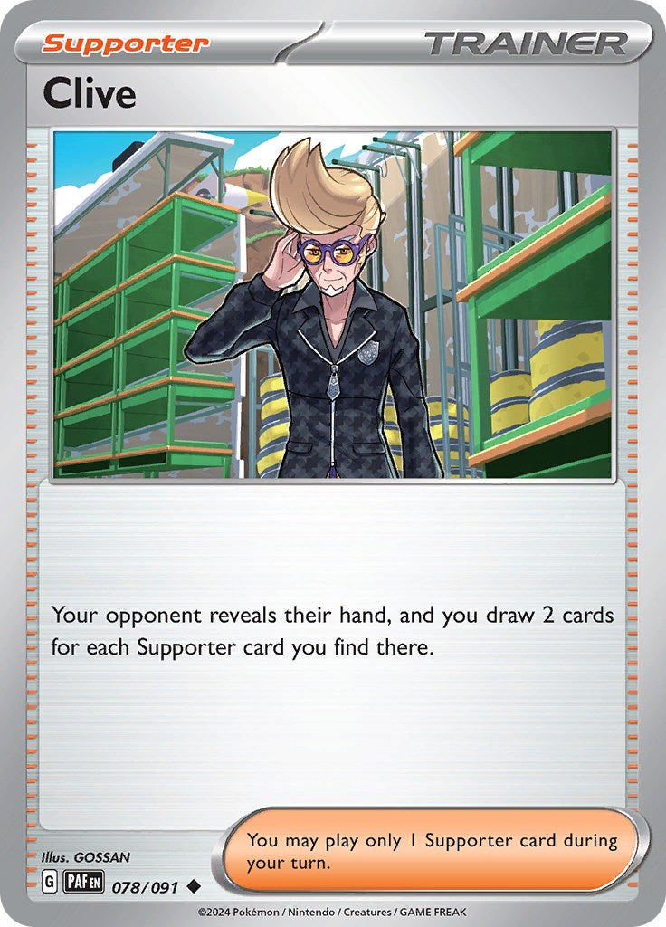 Clive (078/091) [Scarlet & Violet: Paldean Fates] | Exor Games Bridgewater