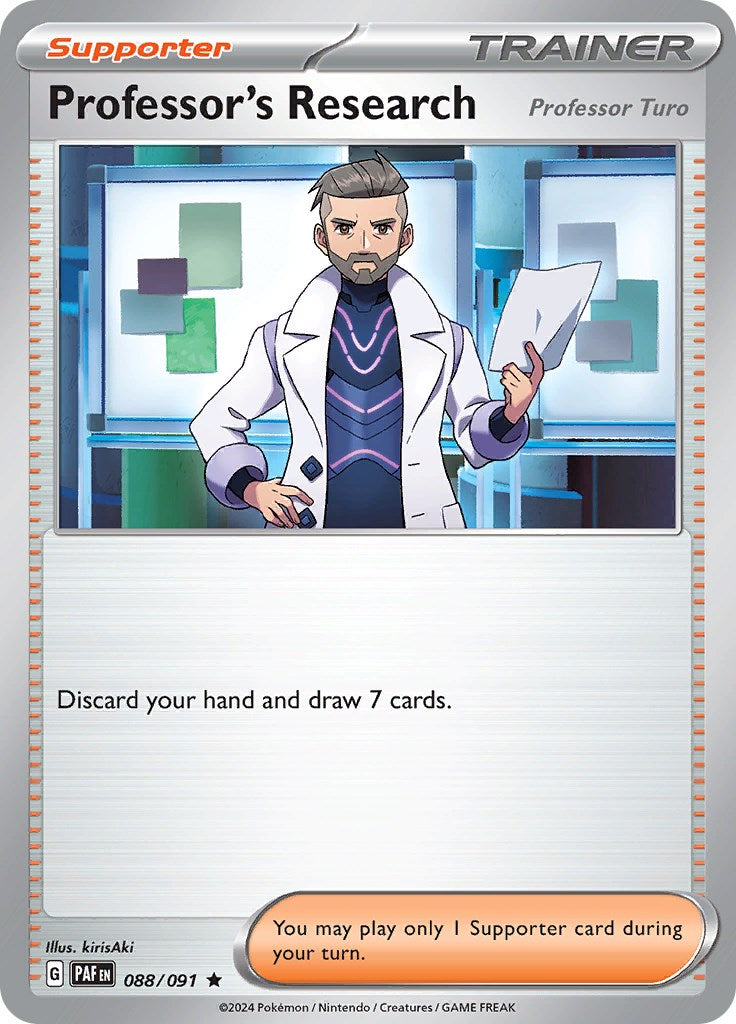 Professor's Research (088/091) [Scarlet & Violet: Paldean Fates] | Exor Games Bridgewater