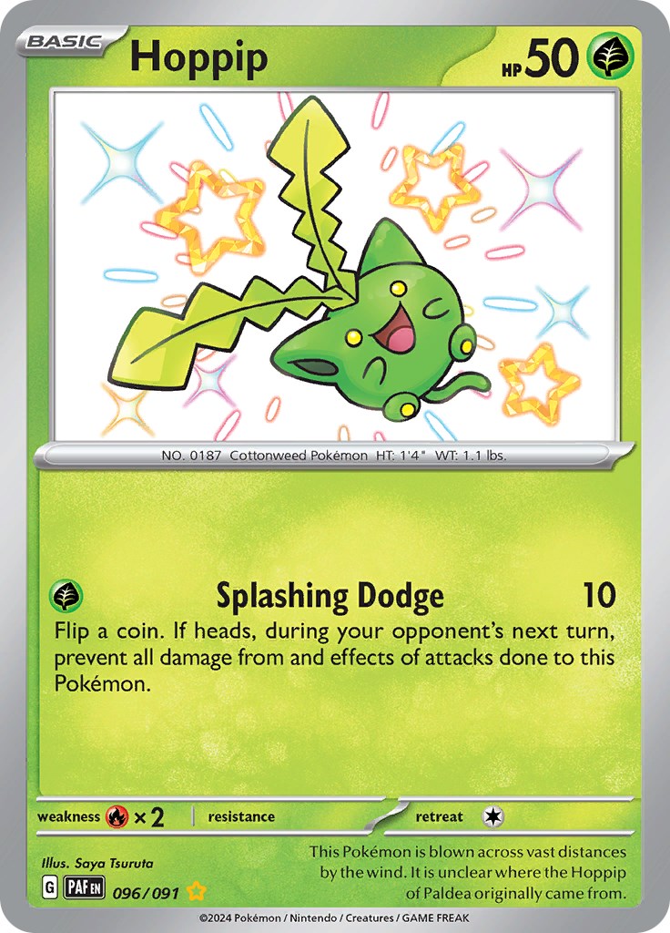 Hoppip (096/091) [Scarlet & Violet: Paldean Fates] | Exor Games Bridgewater