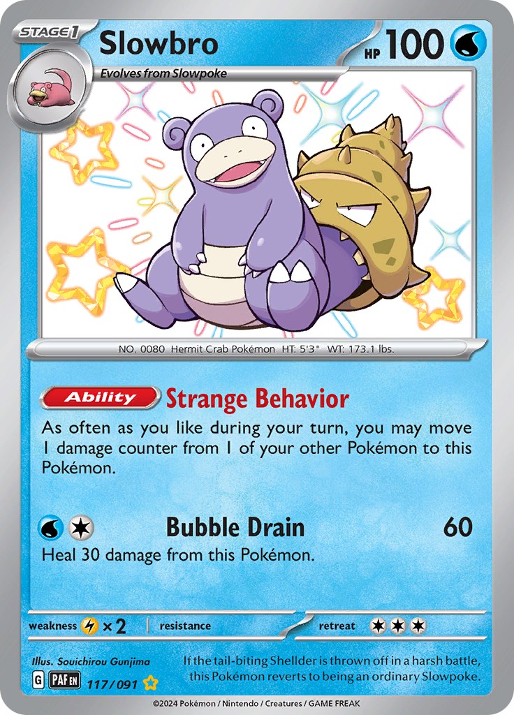 Slowbro (117/091) [Scarlet & Violet: Paldean Fates] | Exor Games Bridgewater