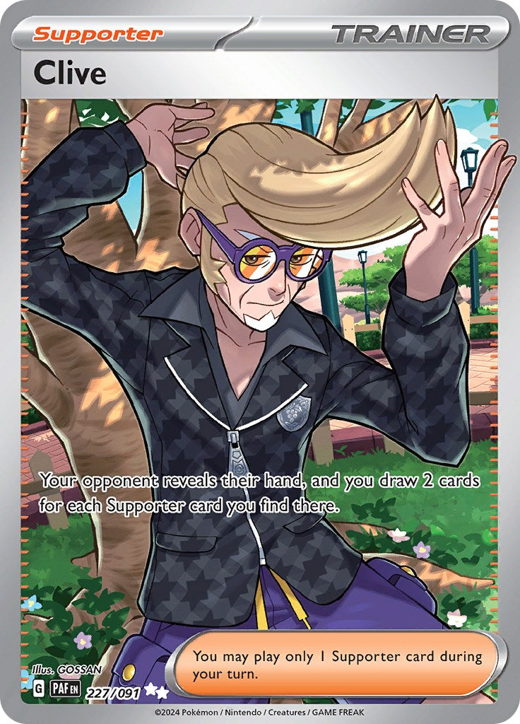 Clive (227/091) [Scarlet & Violet: Paldean Fates] | Exor Games Bridgewater