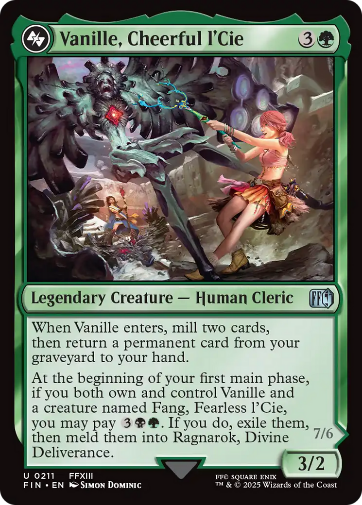 Vanille, Cheerful l'Cie // Ragnarok, Divine Deliverance [FINAL FANTASY] | Exor Games Bridgewater