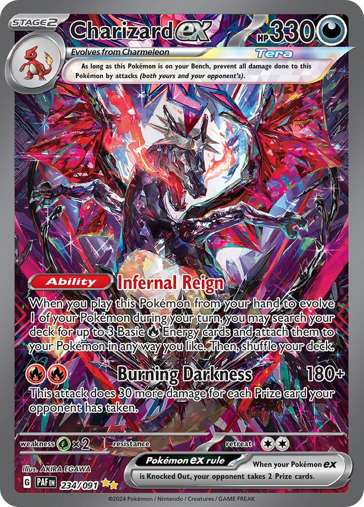 Charizard ex (234/091) [Scarlet & Violet: Paldean Fates] | Exor Games Bridgewater